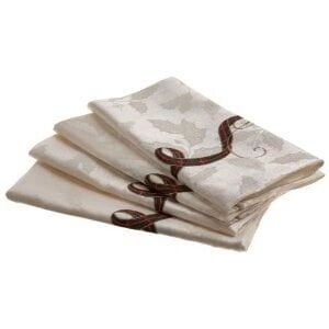 Elegant Cream Table Napkins